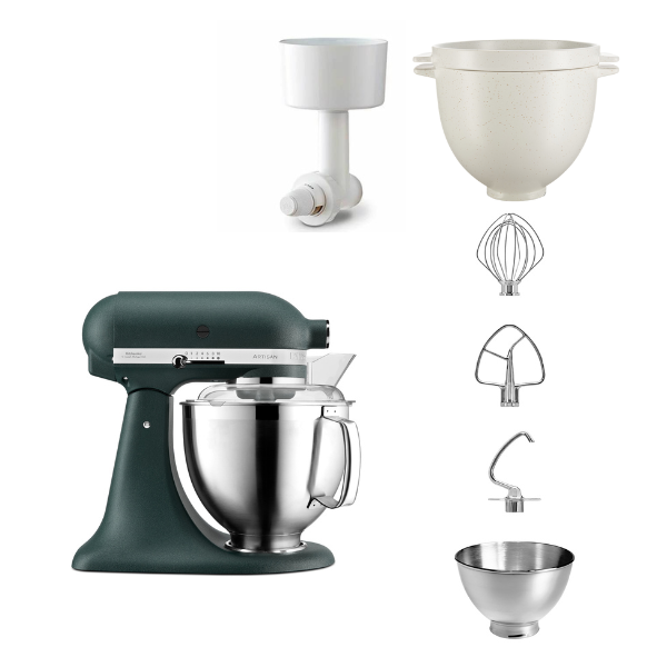 KitchenAid Artisan 5KSM185 Breadlover Küchenmaschine 4,8 l