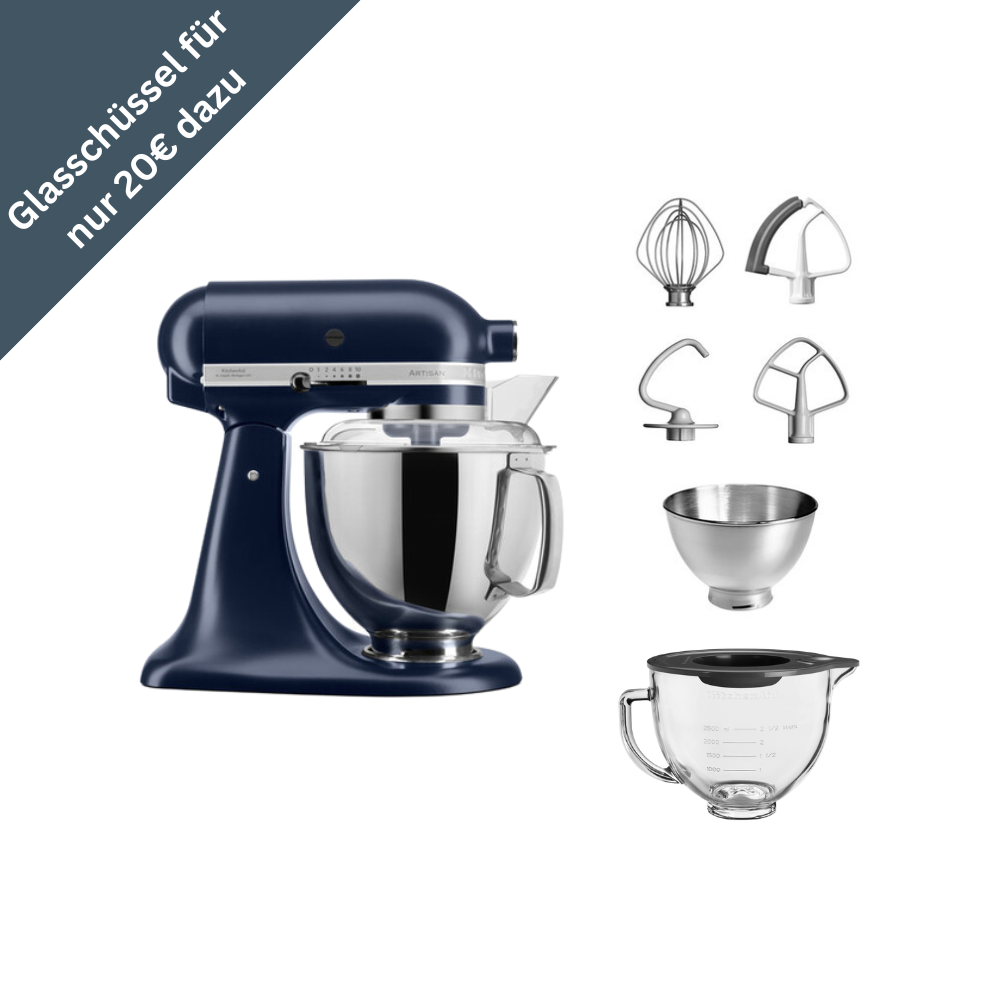 KitchenAid Artisan 5KSM175 Küchenmaschine Set 4,8 l