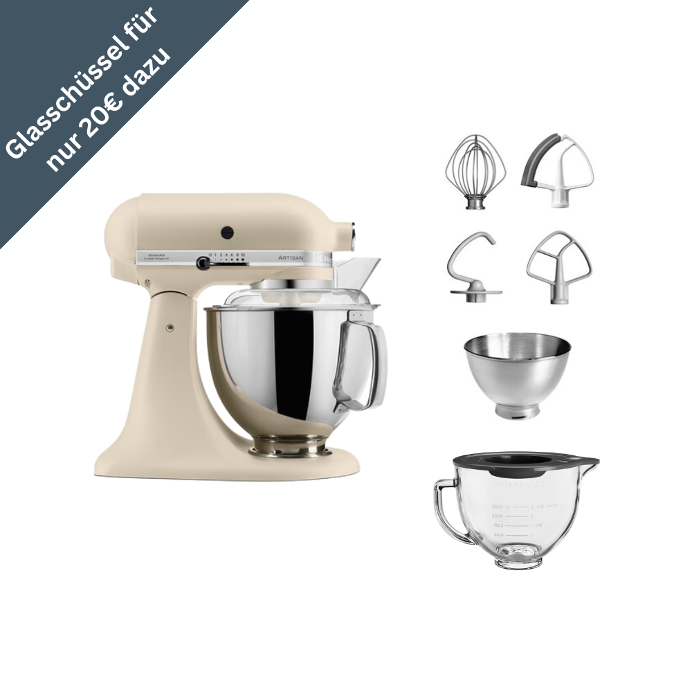 KitchenAid Artisan 5KSM175 Küchenmaschine Set 4,8 l