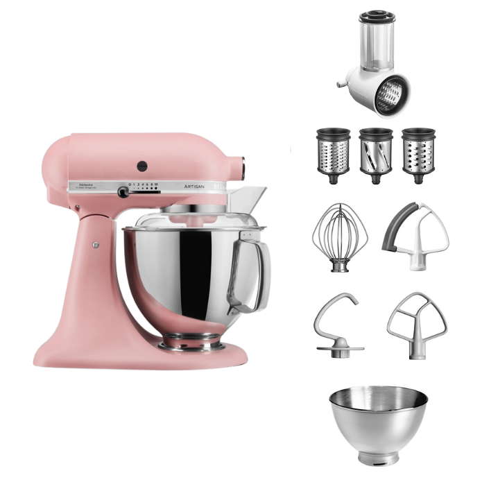 KitchenAid Artisan 5KSM175 Küchenmaschine Set 4,8 l