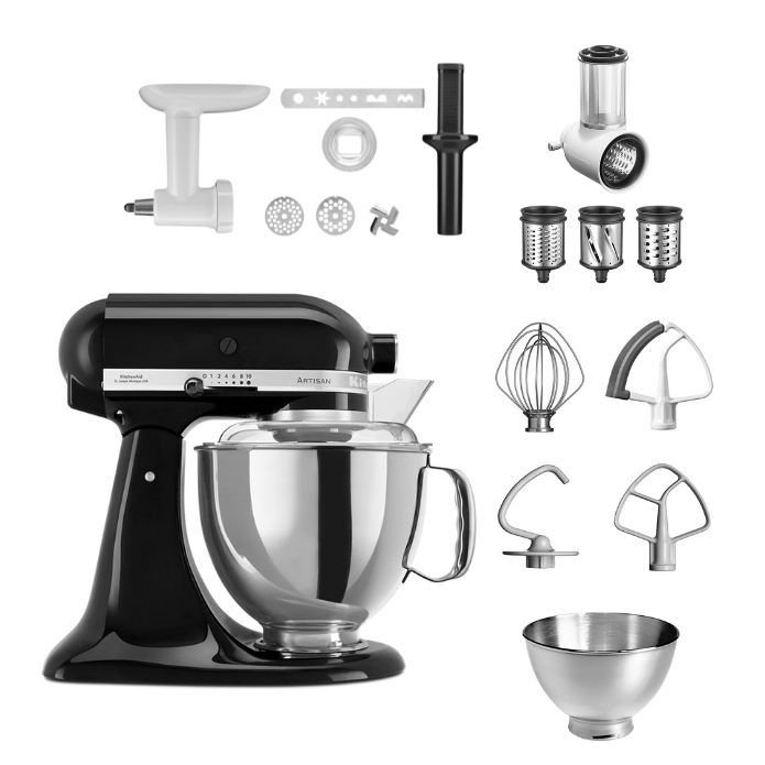 KitchenAid Artisan 5KSM175 Küchenmaschine 4,8 L Allrounderset
