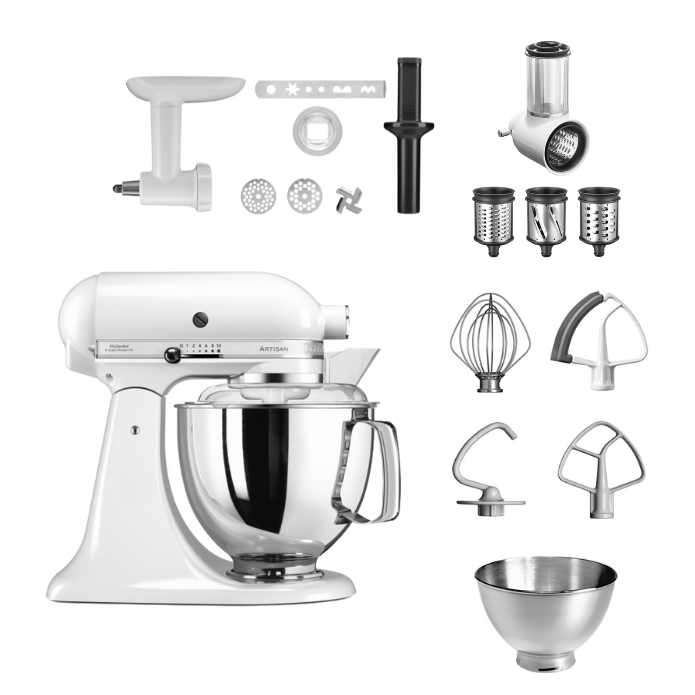 KitchenAid Artisan 5KSM175 Küchenmaschine 4,8 L Allrounderset