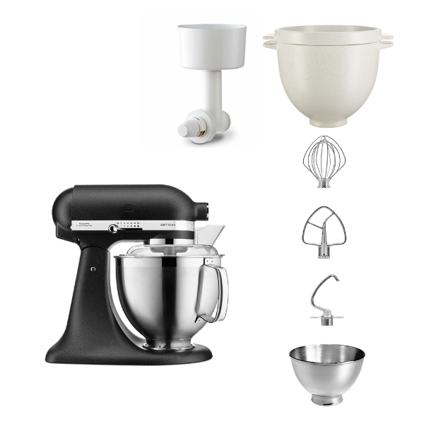 KitchenAid Artisan 5KSM185 Breadlover Küchenmaschine 4,8 l