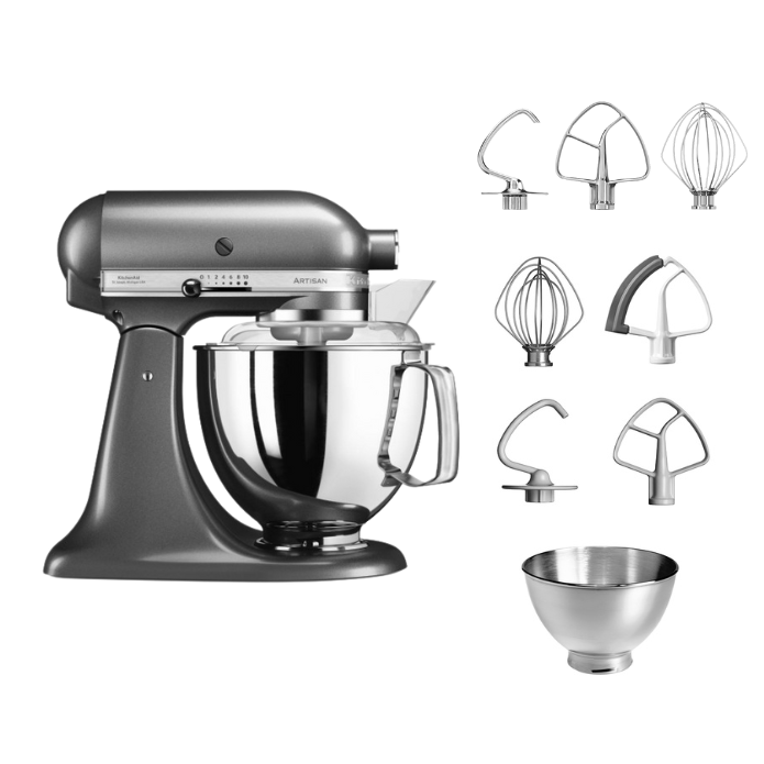 KitchenAid Artisan 5KSM175 Steellover Küchenmaschine 4,8 l