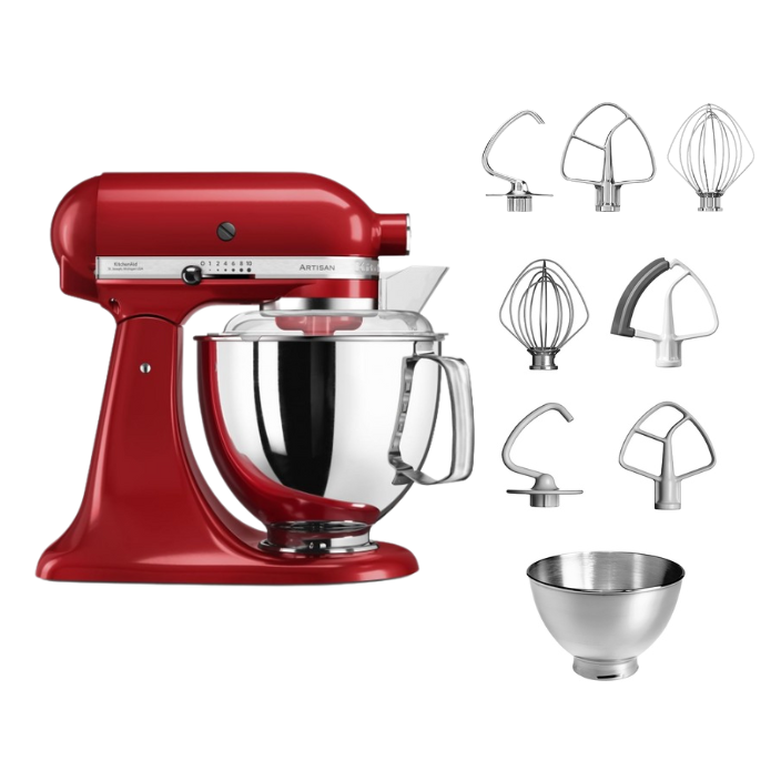 KitchenAid Artisan 5KSM175 Steellover Küchenmaschine 4,8 l