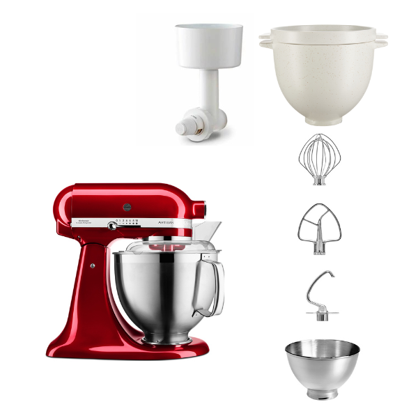 KitchenAid Artisan 5KSM185 Breadlover Küchenmaschine 4,8 l
