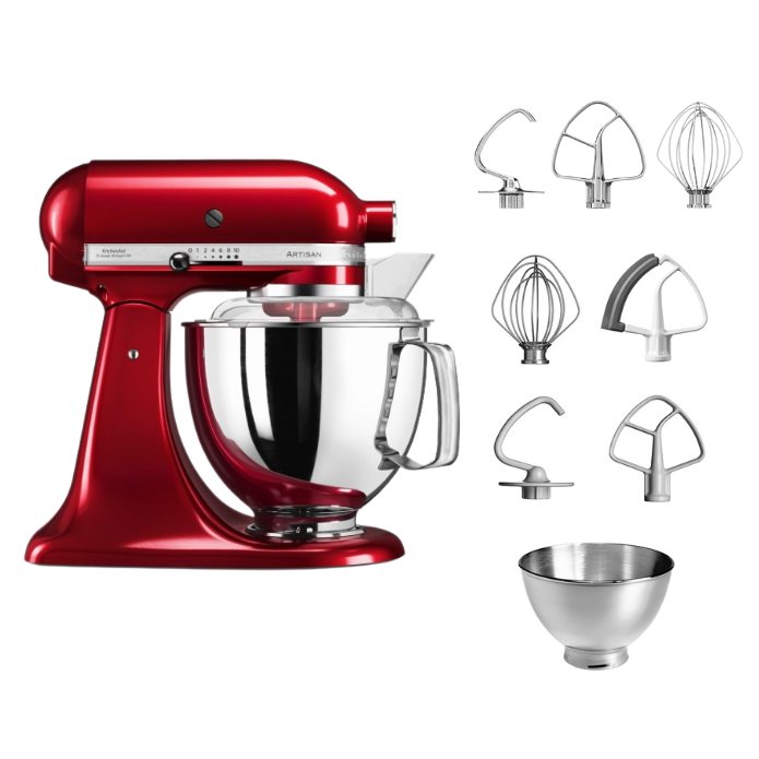 KitchenAid Artisan 5KSM175 Steellover Küchenmaschine 4,8 l