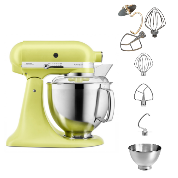 KitchenAid Artisan 5KSM185 Küchenmaschine 4,8 L Set