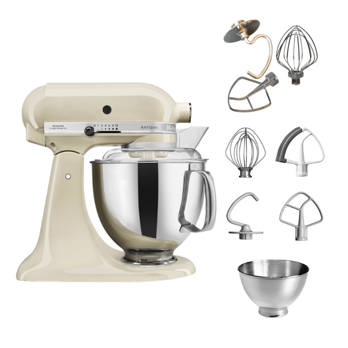 KitchenAid Artisan 5KSM175 Küchenmaschine 4,8 L Tschimmlover Set