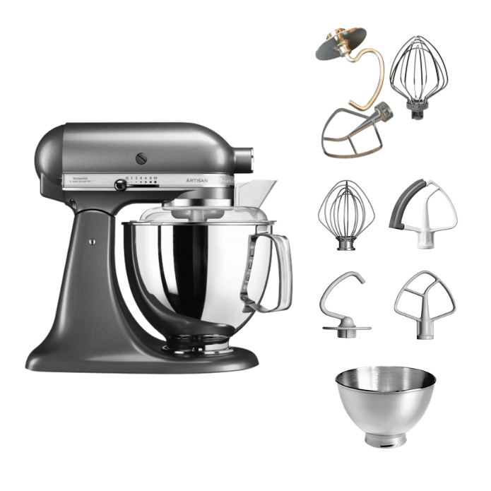 KitchenAid Artisan 5KSM175 Küchenmaschine 4,8 L Tschimmlover Set