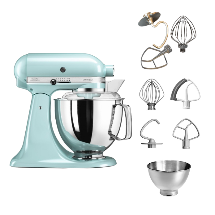 KitchenAid Artisan 5KSM175 Küchenmaschine 4,8 L Tschimmlover Set