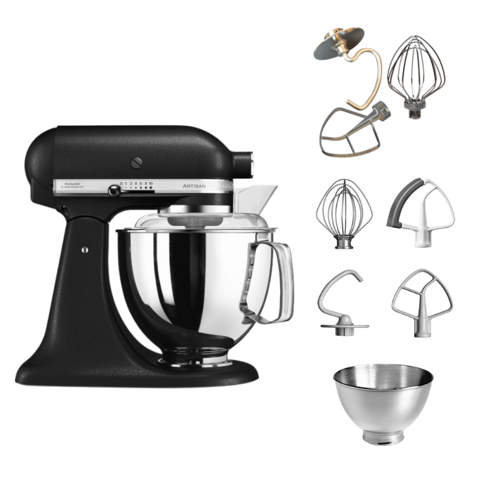 KitchenAid Artisan 5KSM175 Küchenmaschine 4,8 L Tschimmlover Set