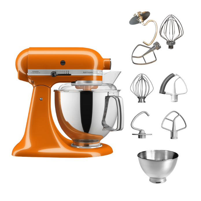 KitchenAid Artisan 5KSM175 Küchenmaschine 4,8 L Tschimmlover Set