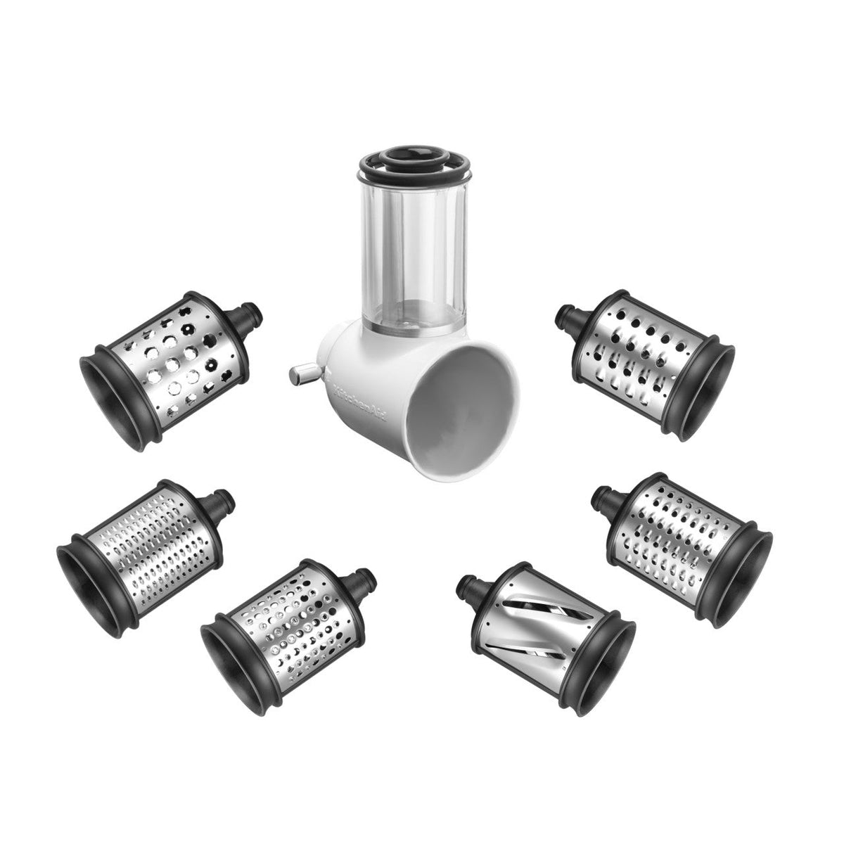 KitchenAid Set Gemüseschneider 5KSMVSA und Zusatztrommeln 5KSMEMVSC