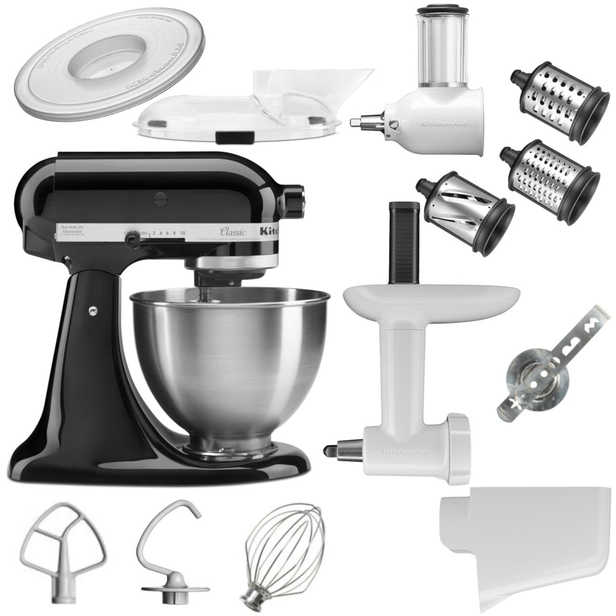 KitchenAid Classic 5K45SS Küchenmaschine Set 6 4,3 l