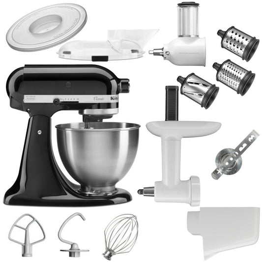 KitchenAid 4,3 L 5K45SS Classic Küchenmaschine Set 6