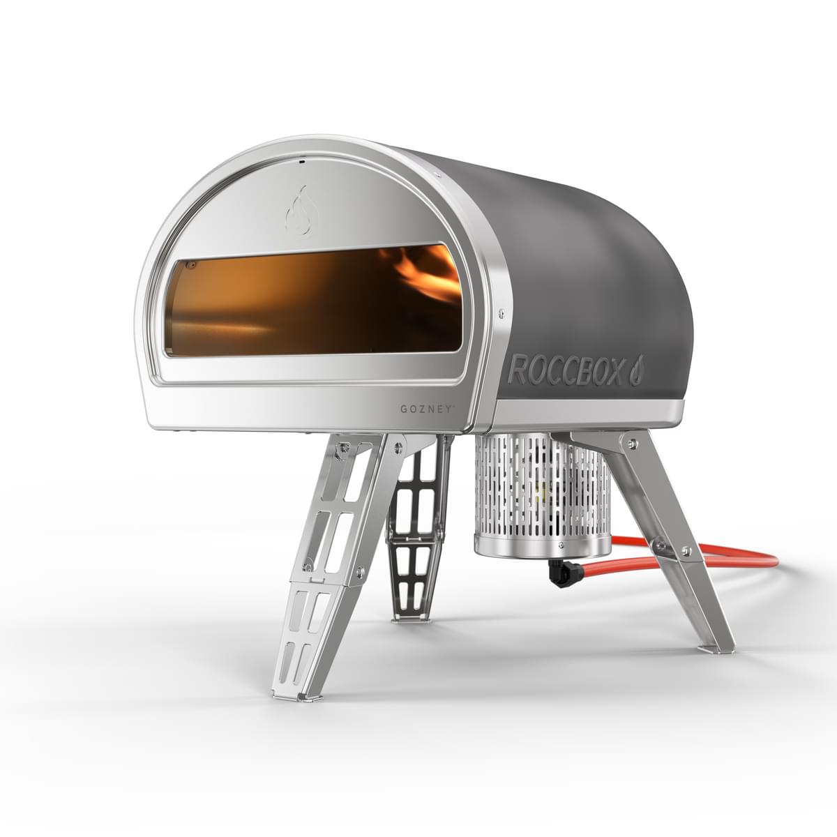 Roccbox Pizzaofen Set mit Abdeckhaube und Zubehör