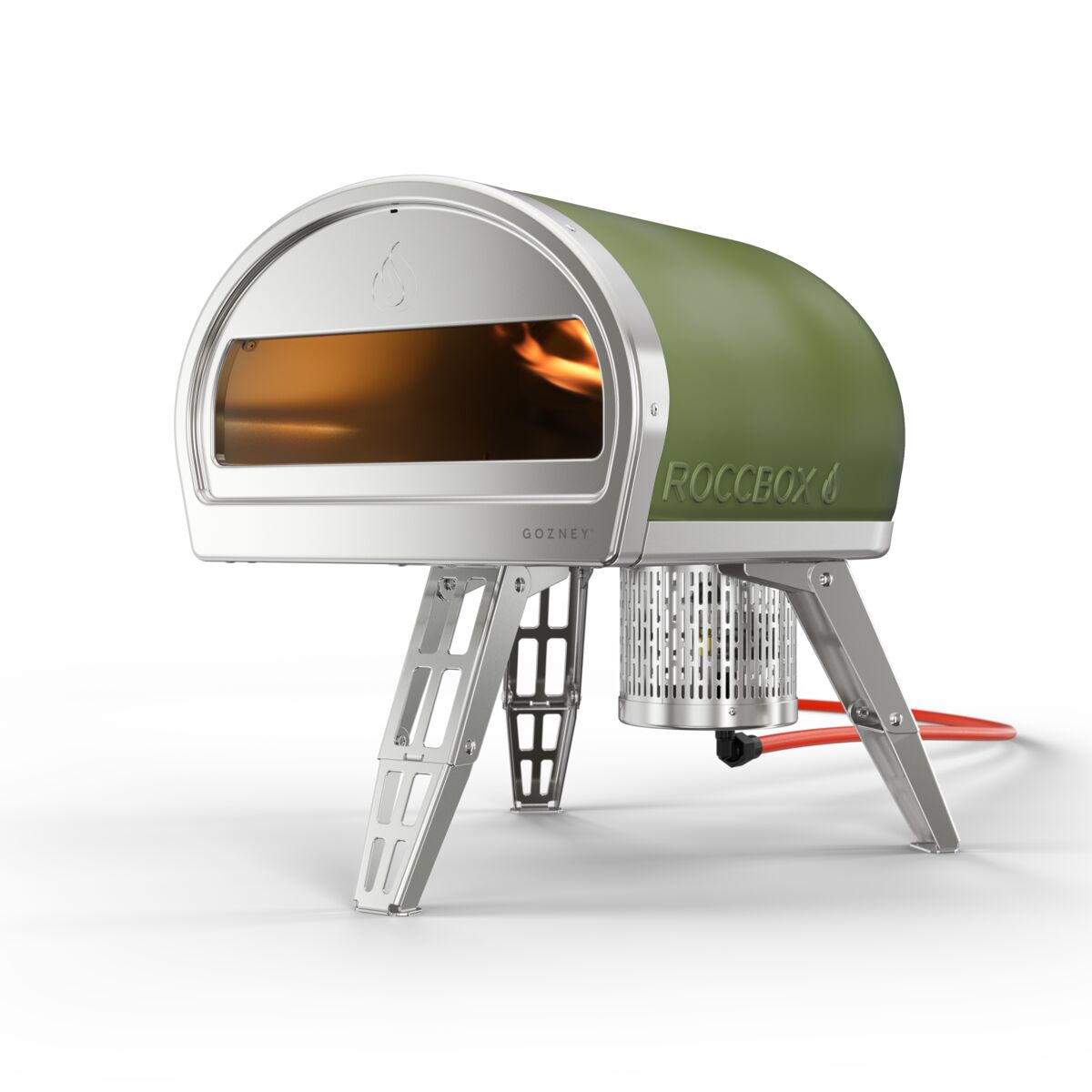 Gozney Roccbox Pizzaofen Set mit Abdeckhaube