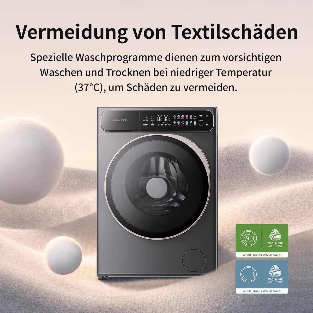 Roborock Zeo One Waschtrockner mit der Zeo-Cycle® Trocknungstechnologie