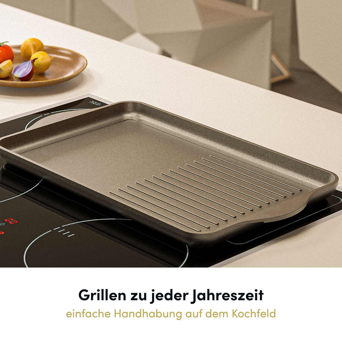 Grillplatte 49x29 cm