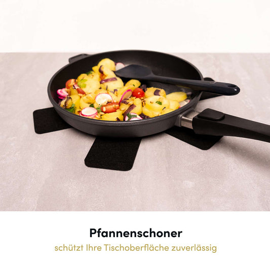 Antiverschleiß-Set 8-teilig I Pfannenschoner I Microfasertücher