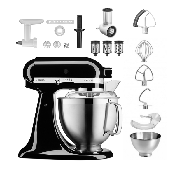 KitchenAid Artisan 5KSM185PS Küchenmaschine 4,8 L Set