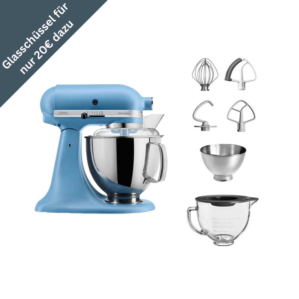 KitchenAid Artisan 5KSM175 Küchenmaschine Set 4,8 l