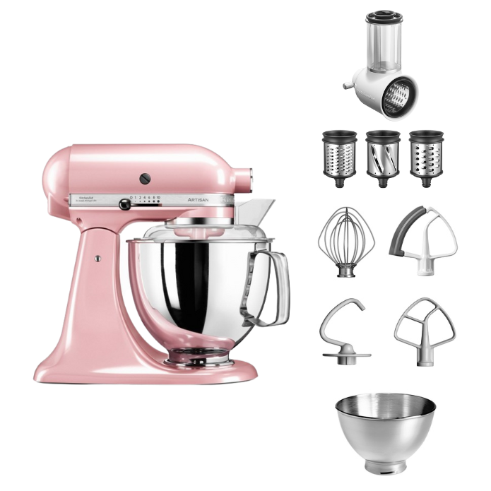 KitchenAid Artisan 5KSM175 Küchenmaschine Set 4,8 l