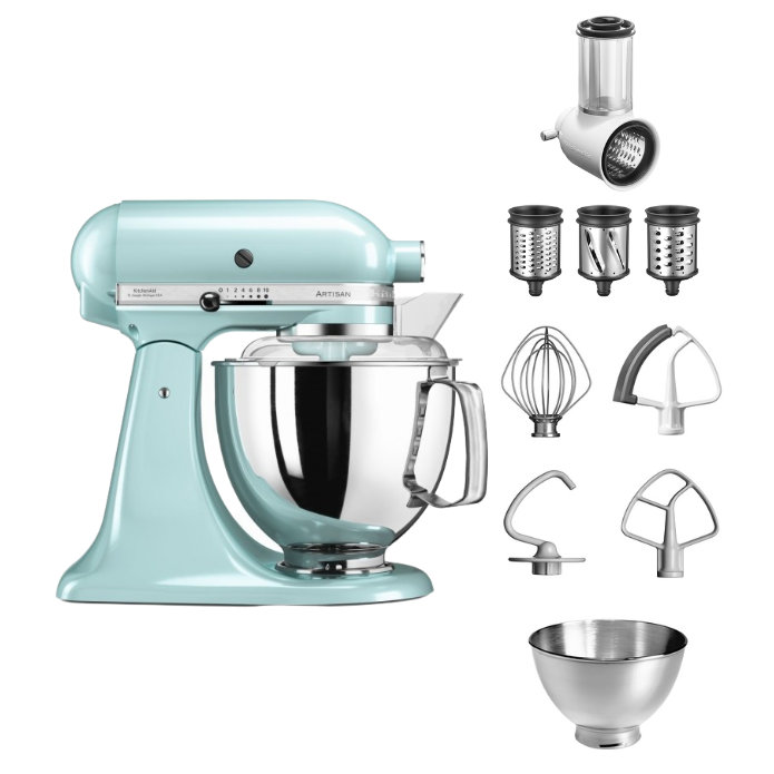 KitchenAid Artisan 5KSM175 Küchenmaschine Set 4,8 l