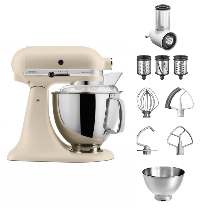 KitchenAid Artisan 5KSM175 Küchenmaschine Set 4,8 l