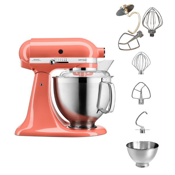KitchenAid Artisan 5KSM185 Küchenmaschine 4,8 L Set