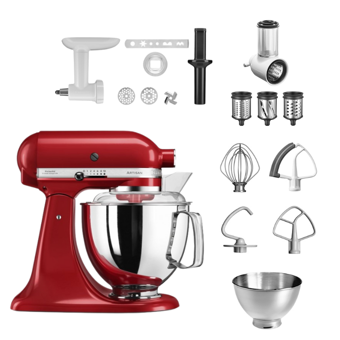 KitchenAid Artisan 5KSM175 Küchenmaschine 4,8 L Allrounderset