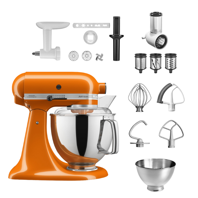 KitchenAid Artisan 5KSM175 Küchenmaschine 4,8 L Allrounderset
