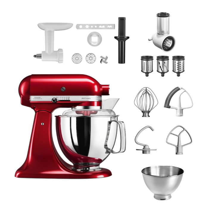 KitchenAid Artisan 5KSM175 Küchenmaschine 4,8 L Allrounderset