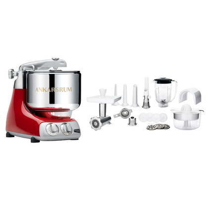 Ankarsrum Küchenmaschine Allrounderset mit Deluxe Zubehörset