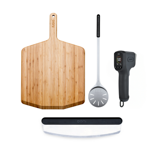 Ooni Premium Zubehör-Paket mit 16" Bambusbrett