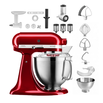 KitchenAid Artisan 5KSM185PS Küchenmaschine 4,8 L Set