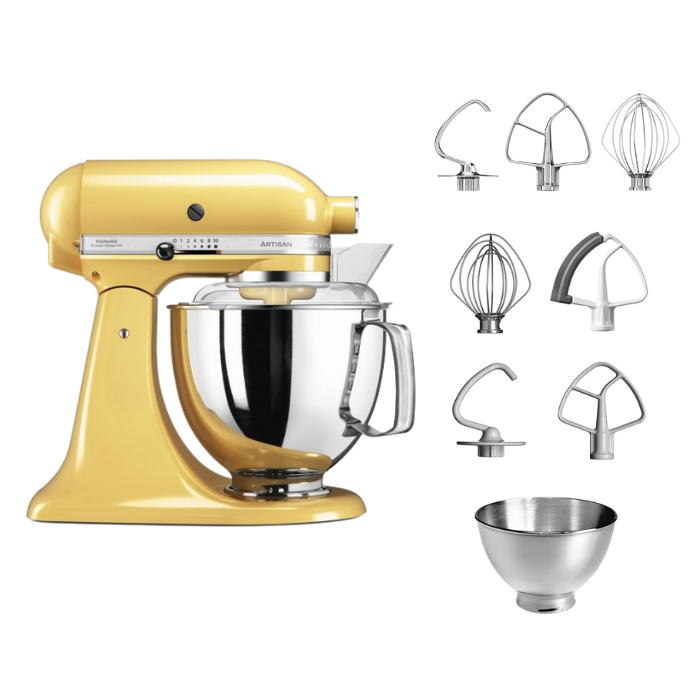 KitchenAid Artisan 5KSM175 Steellover Küchenmaschine 4,8 l