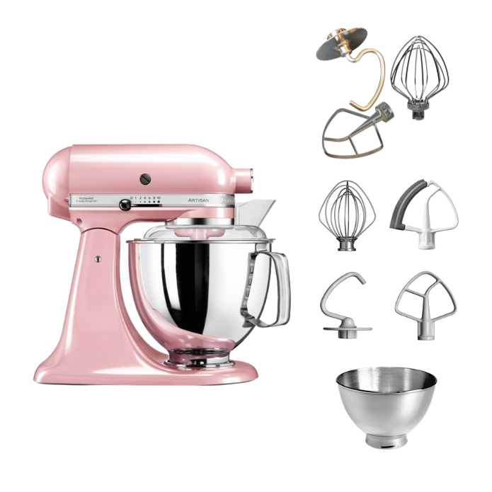 KitchenAid Artisan 5KSM175 Küchenmaschine 4,8 L Tschimmlover Set