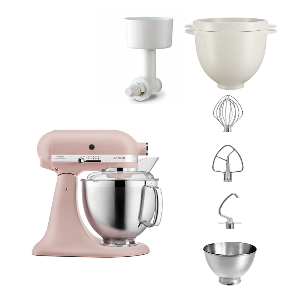 KitchenAid Artisan 5KSM185 Breadlover Küchenmaschine 4,8 l