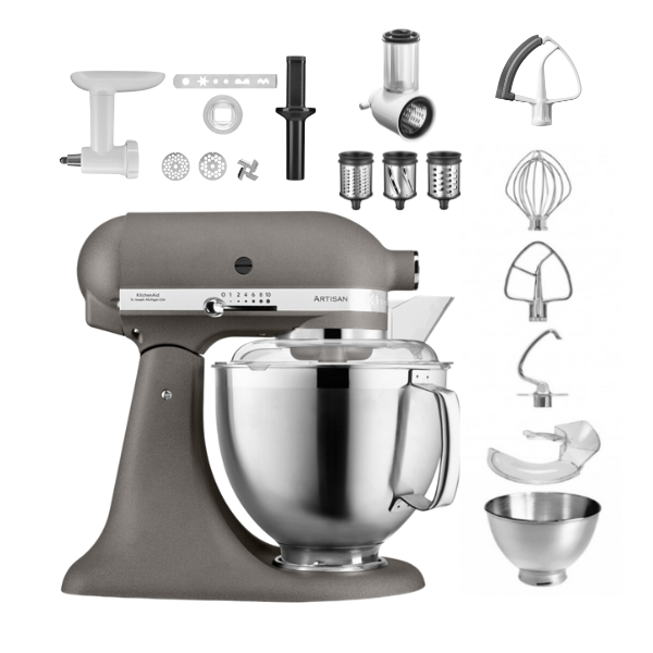 KitchenAid Artisan 5KSM185PS Küchenmaschine 4,8 L Set