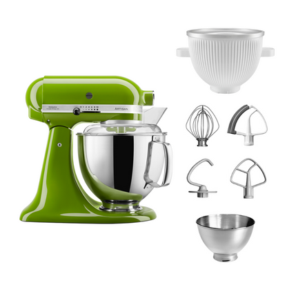 KitchenAid 4,8 L 5KSM175 Artisan Küchenmaschine Icelover mit Eiszubereiter