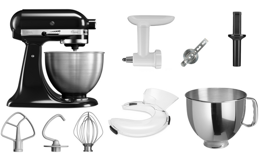 KitchenAid Classic 5K45SS Küchenmaschine 4,3 L Vorteilsset