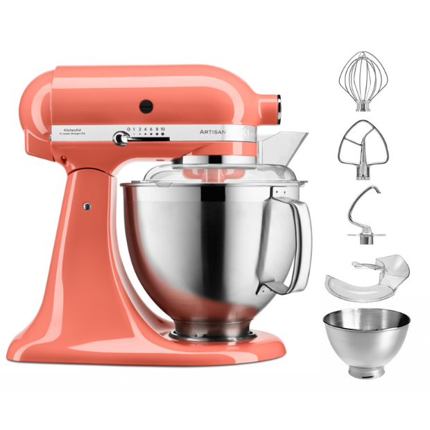 KitchenAid Artisan 5KSM185 Küchenmaschine 4,8 L Set