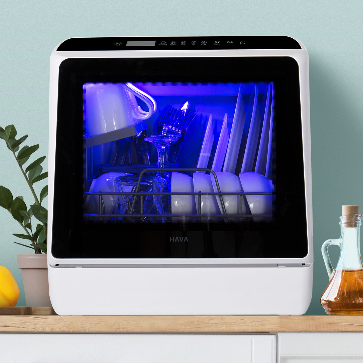 HAVA R01 Compact Countertop Dishwasher