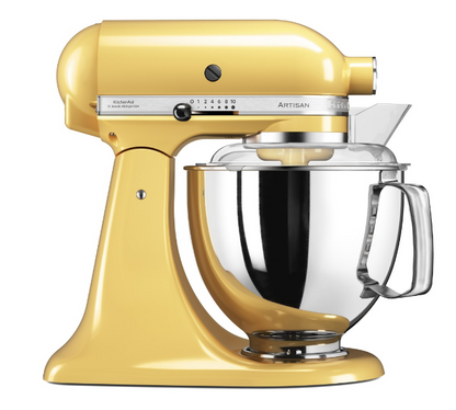 KitchenAid 4,8 L 5KSM175 Artisan Küchenmaschine Meatlover mit Ganzmetall- Fleischwolf