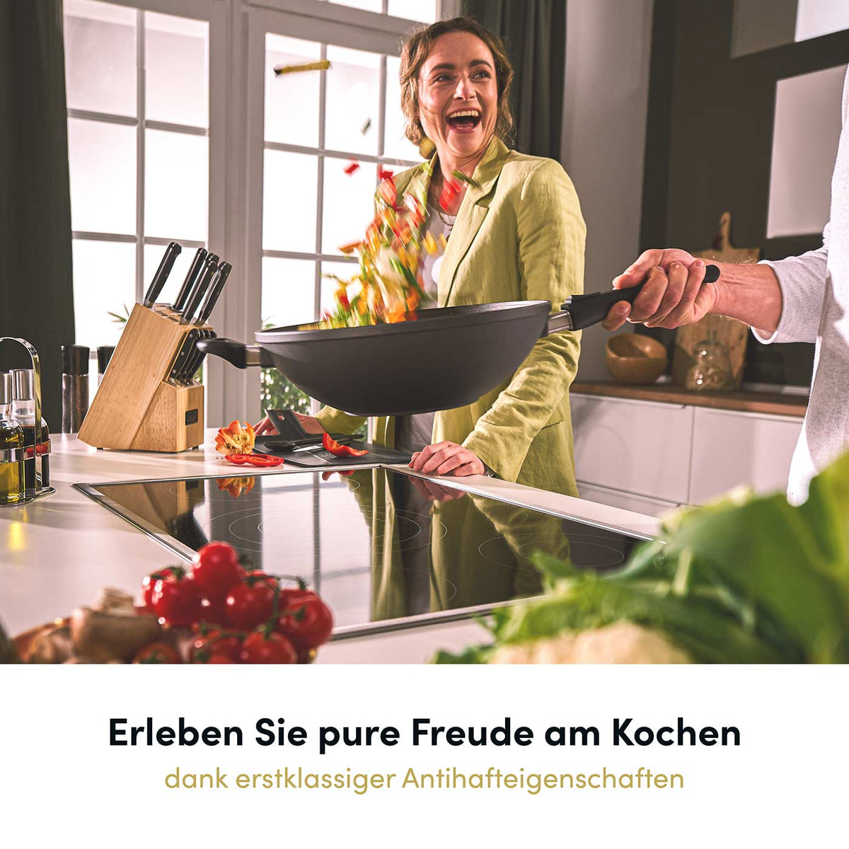Aluguss Bräter Rund 32 cm Induktion 5,6 L