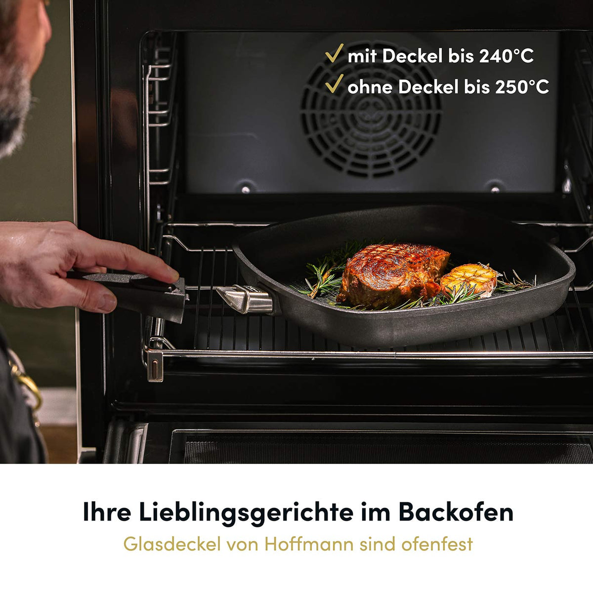 Aluguss Bratpfanne Flach