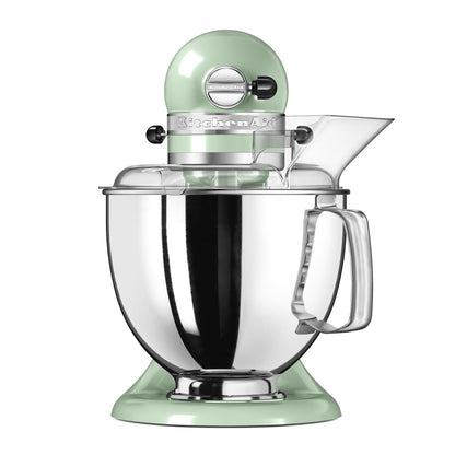 KitchenAid 4,8 L 5KSM175 Artisan Küchenmaschine Steellover mit Edelstahl-Werkzeugen