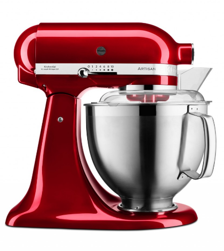 KitchenAid Artisan 5KSM185 Küchenmaschine 4,8 L Eiszubereiter Set